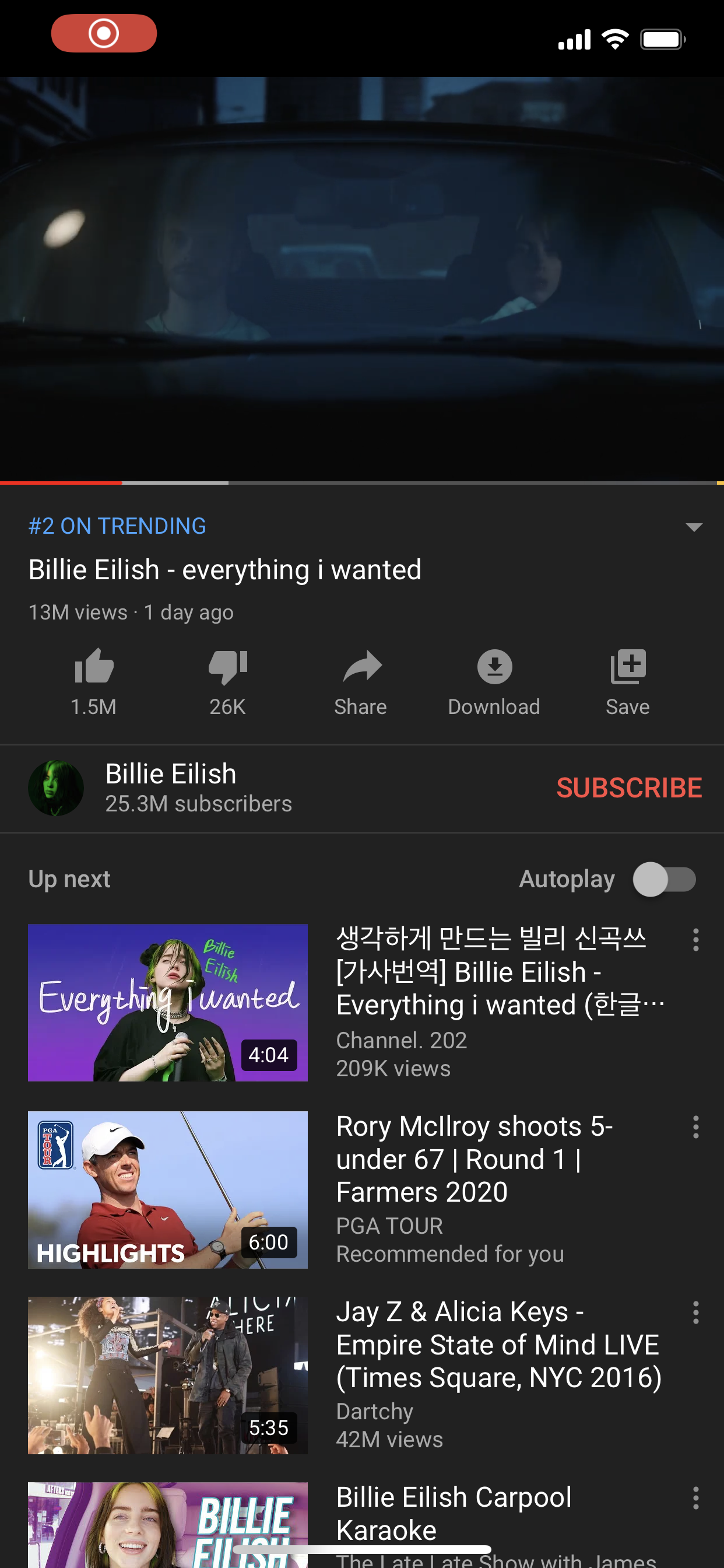 How to screen record on iOS